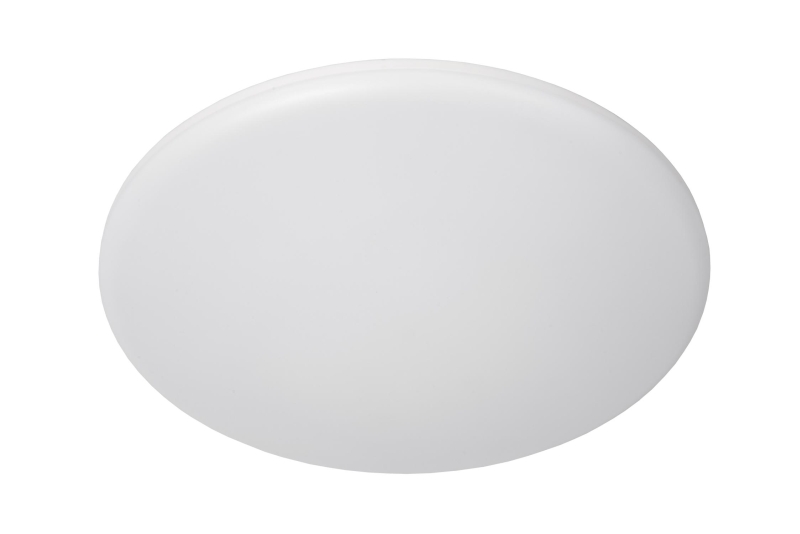 Lucide OLSON - Flush ceiling light Bathroom - Ø 45 cm - LED - CCT - 1x45W 3000K/6500K - IP44 - Opal
